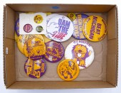 Box Vintage Husky Football Pinback Buttons