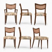 HARVEY PROBBER SET OF SIX DINING CHAIRS