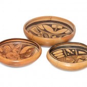 Hopi Polychrome Pottery Bowls
first