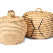 Inuit Lidded Storage Baskets

lot of