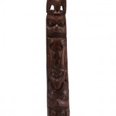 Haida Carved Model Totem Pole
early