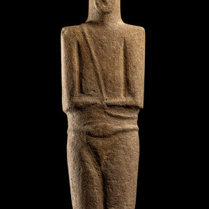 A South Arabian Stone Idol Bronze 3d018c