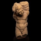 A Roman Marble Telamon in the Form of