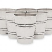 A Set of Six American Silver Cups
Shreve