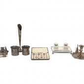 A Group of English Silver Articles
various