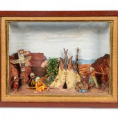 A Narcissa Thorne American Indians Diorama
20th