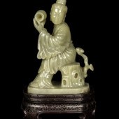 A Chinese Jade Carving
Mid-late 20th