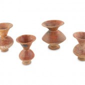 Four Neolithic Pottery Vessels
Height