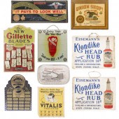 Nine Barbershop Related Signs and Advertisements
Early