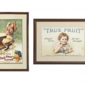 Two True Fruit Flavors Lithograph