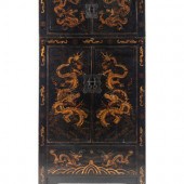 A Chinese Lacquered Armoire
20th Century
Height
