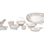 Nine Silver Articles
Various Makers
comprising