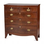 A George III Mahogany Bowfront Chest