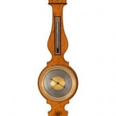 An English Satinwood Wheel Barometer
19th