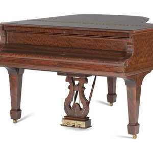 A Steinway and Sons Mahogany Baby 3d084f