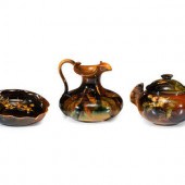 Three Rookwood Pottery Standard Glaze