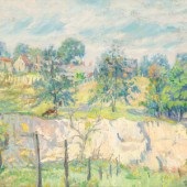 Pauline Palmer
(American, 1867-1938)
Landscape
oil