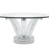 A Lalique Cactus Center Table
Designed