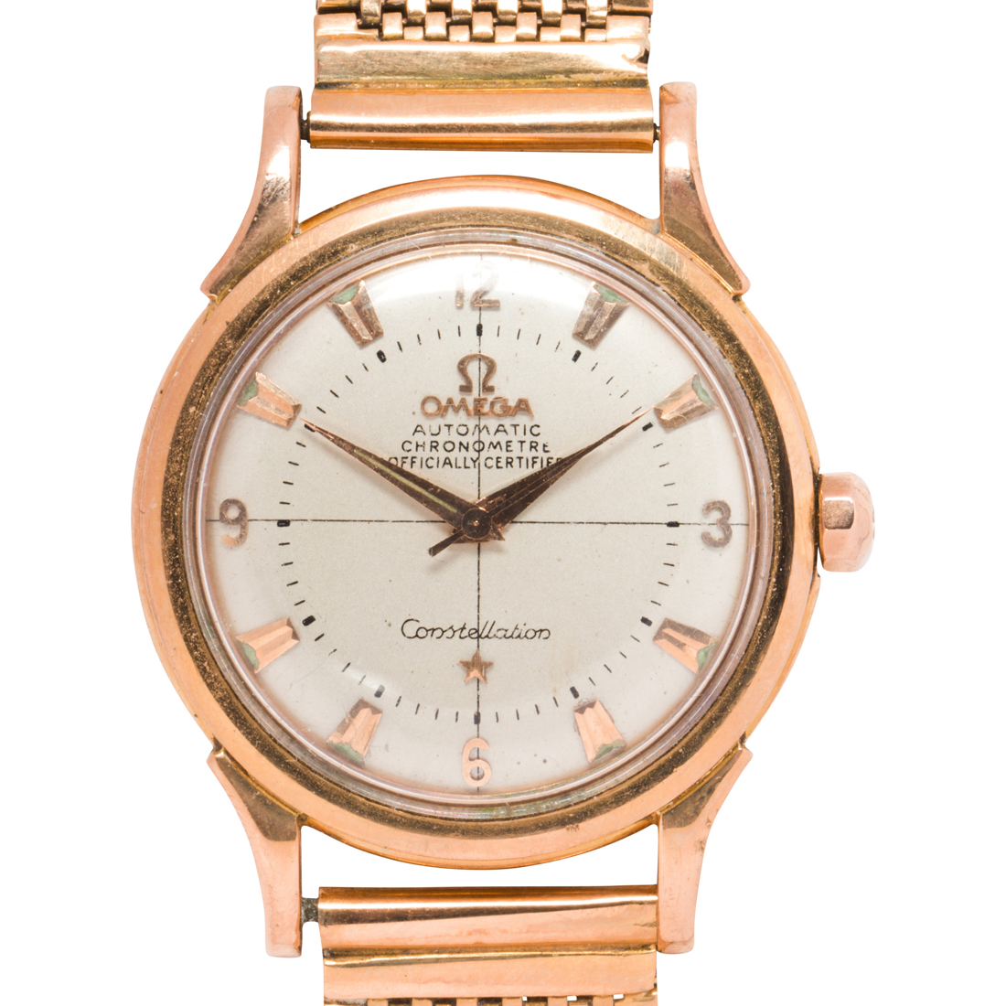 AN OMEGA CONSTELLATION 18K GOLD 3ce24c