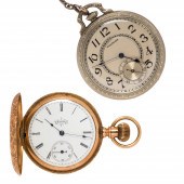 TWO POCKET WATCHES Two pocket watches