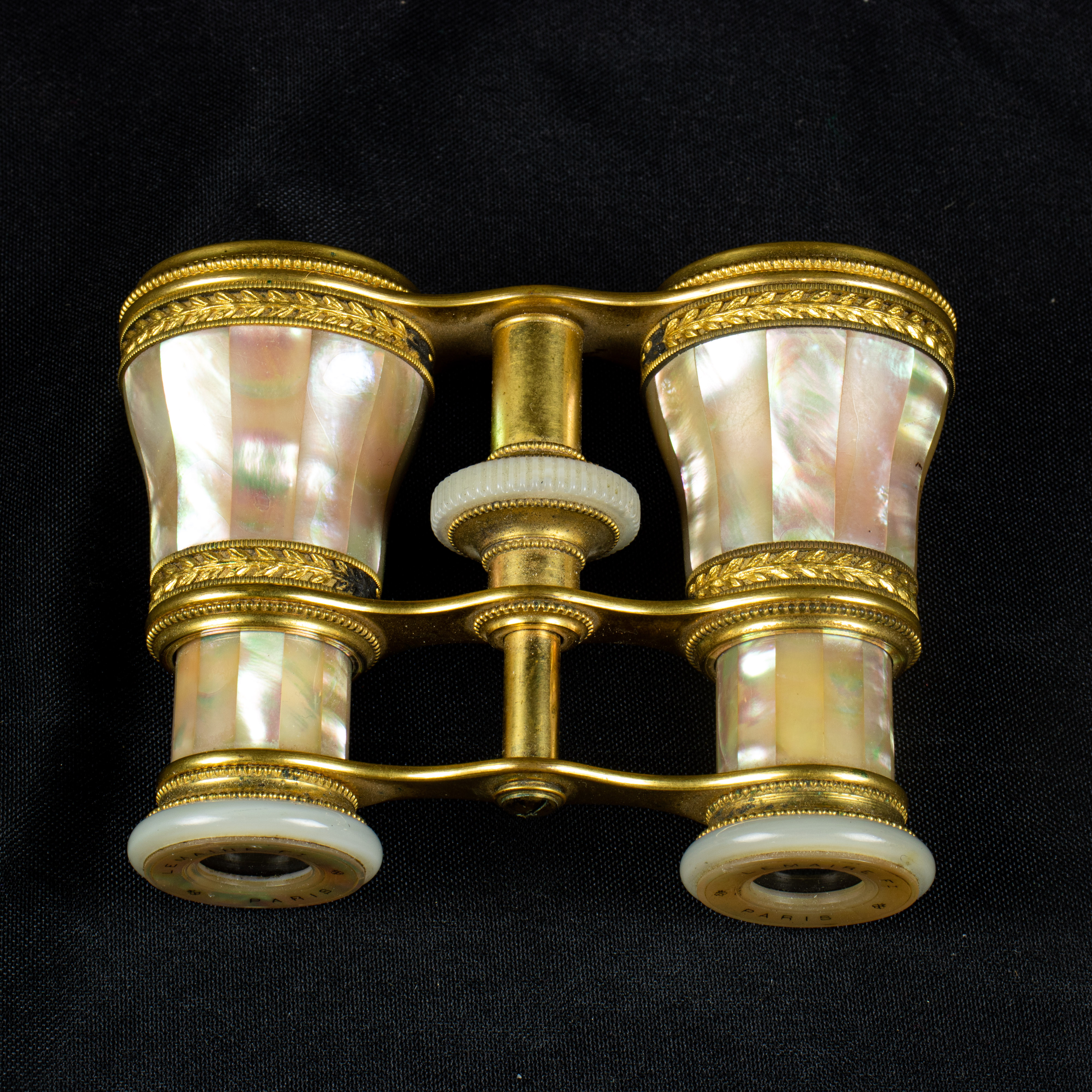 A PAIR OF LEMAIRE FILS, PARIS MOTHER-OF-PEARL