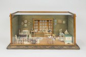 A VICTORIAN STYLE MINIATURE DOLL HOUSE