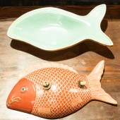 CHINESE FISH-FORM COVERED DISH. 14
