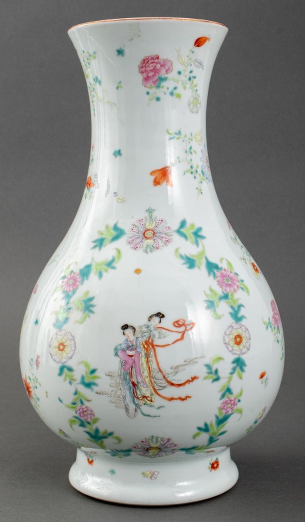 CHINESE QIANLONG MARK FAMILLE ROSE 3ce690