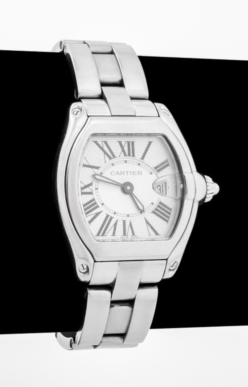CARTIER ROADSTER STAINLESS STEEL 3ce6a6