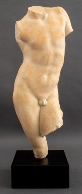 AFTER ANTIQUE TORSO OF A YOUTH BONDED