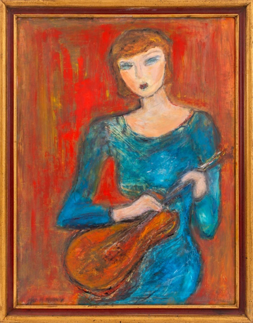 JOAN SHAPIRO WOMAN WITH MUSIC  3ce908