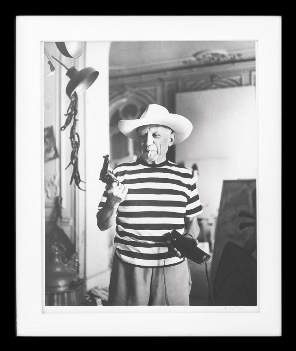 ANDRE VILLERS PHOTOGRAPH OF PICASSO  3cea76