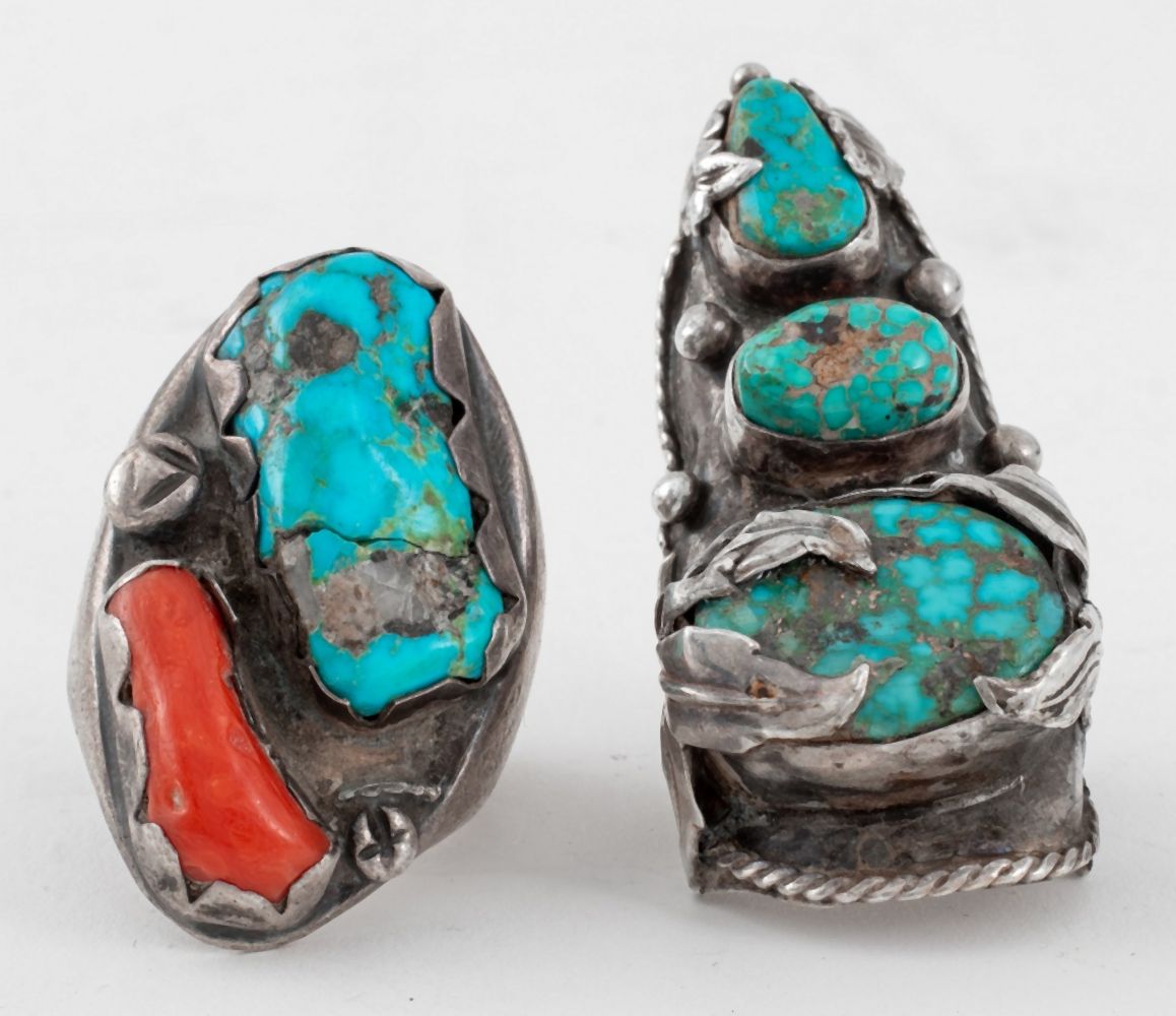 NAVAJO SILVER TURQUOISE STATEMENT 3ceaff