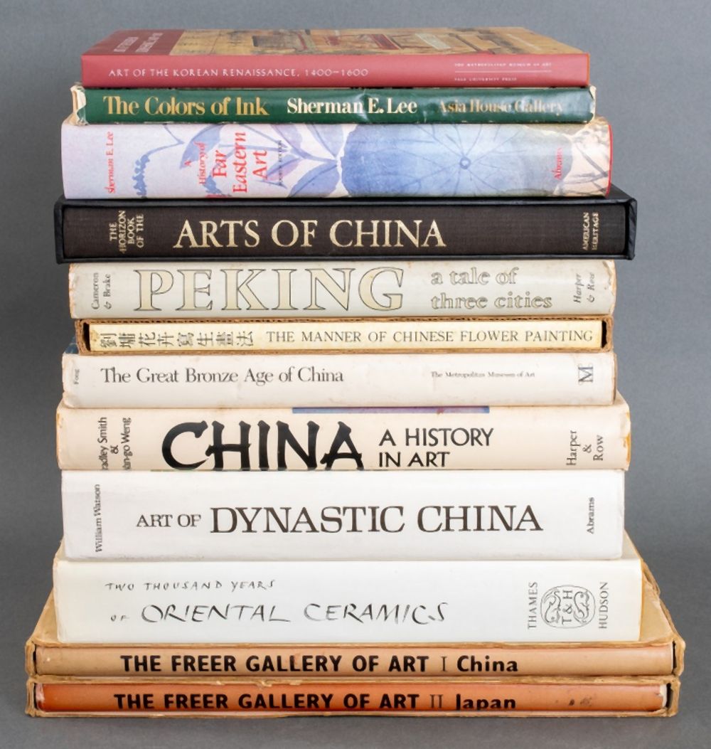 COLLECTION OF CHINESE ART BOOKS  3ceb97