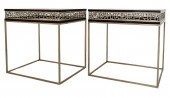 THEODORE ALEXANDER FRENZY SIDE TABLES,