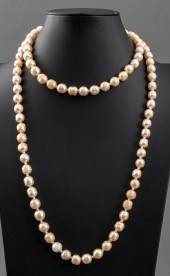 CHANEL FAUX PEARL STRAND NECKLACE, 1981