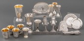 JUDAICA STERLING SILVER PIECES, 18 Group