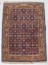 SIGNED PERSIAN MALAYER RUG, 5 X 3
