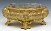 19TH C BRASS JARDINIERE WITH REPOUSSE