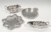 4 ENGLISH STERLING SERVING PIECES4