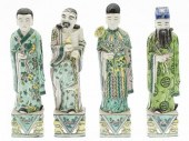 GROUP OF 4 CHINESE PORCELAIN FIGURINESGroup