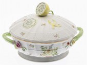 HEREND CIRCULAR LIDDED TUREEN WITH
