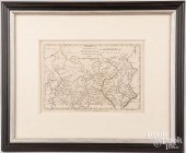 E. LOW ENGRAVED MAP OF PENNSYLVANIA,