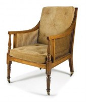 Regency Mahogany Reading Chair	