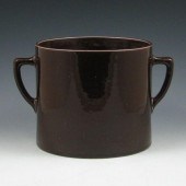 Trenton Pottery handled pot in
