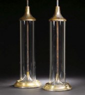 Tall Pair of French Bronze-Patinated