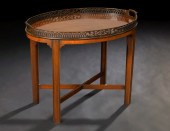 Edwardian Mahogany Tray Table,