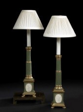 Small Pair of French Parcel-Gilt
