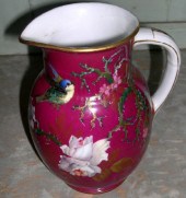 Attractive French Porcelain Pitcher,