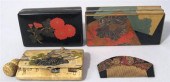 Four Japanese table items    19/20th